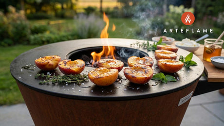 Salted Honey Grilled Peaches: The Ultimate Arteflame Summer Dessert