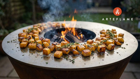 Smoky Scottish Grilled Buttered Neeps with Fresh Thyme