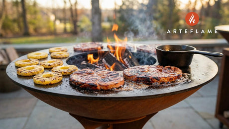 Sweet & Savory Grilled Virginia Ham Steaks on the Arteflame