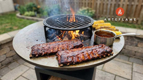 Authentic Indiana Hoosier BBQ Ribs Recipe on the Arteflame Grill
