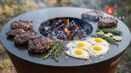 Grilled Nevada Steak and Eggs: A Cowboy Breakfast on the Arteflame