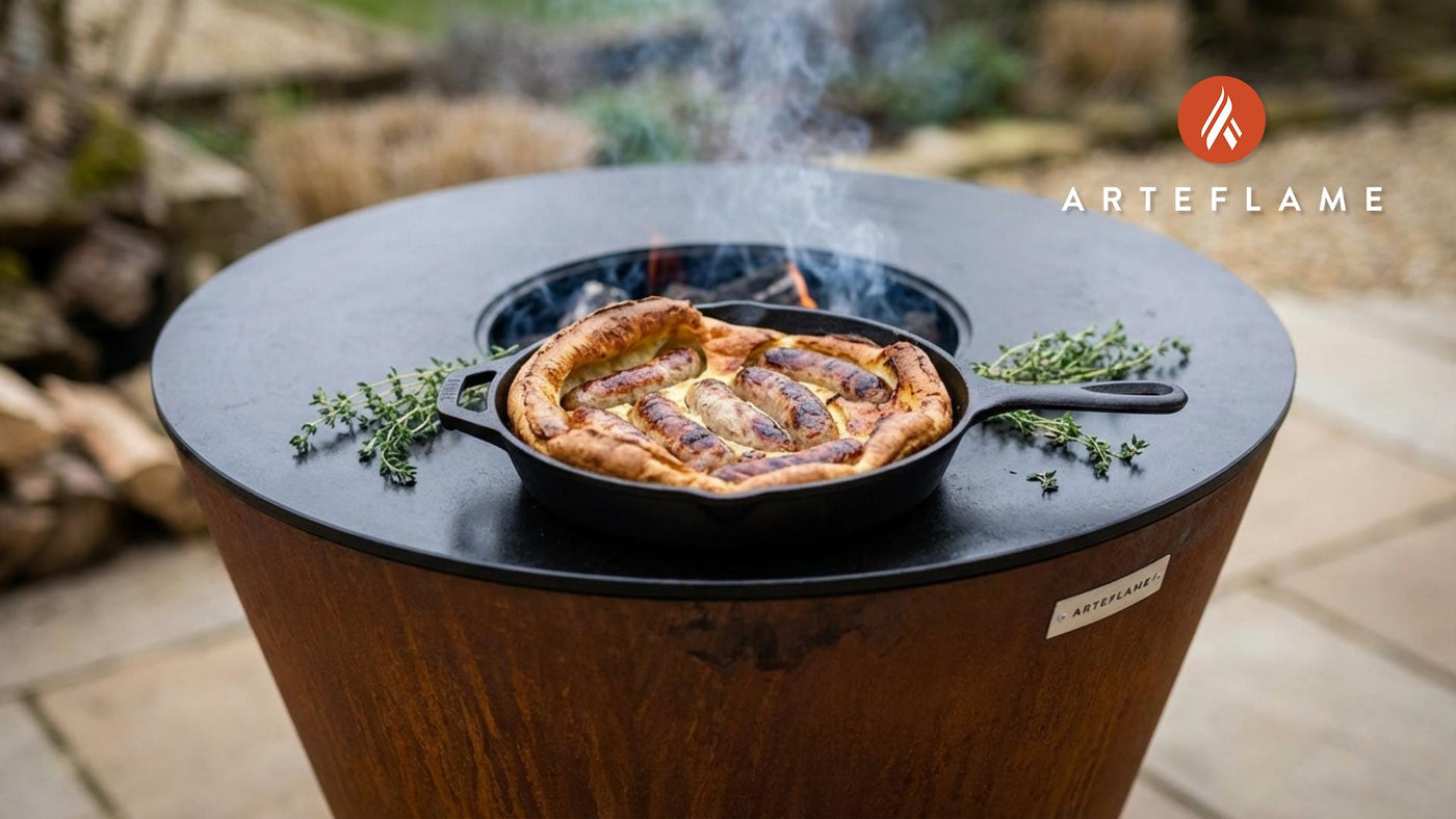 Grilled Toad in the Hole: A Smoky Twist on a Classic Comfort Dish