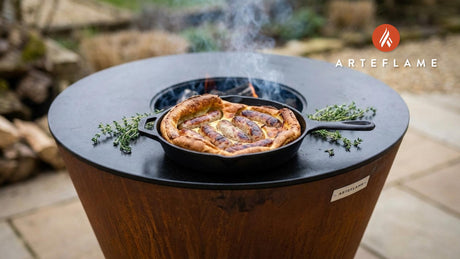 Grilled Toad in the Hole: A Smoky Twist on a Classic Comfort Dish