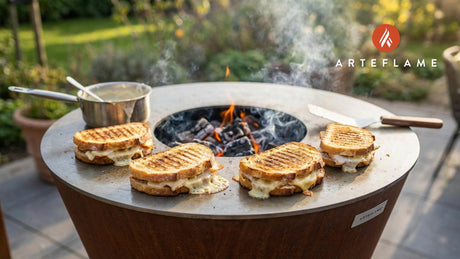 Grilled Croque Monsieur Poulet with Creamy Béchamel on the Arteflame