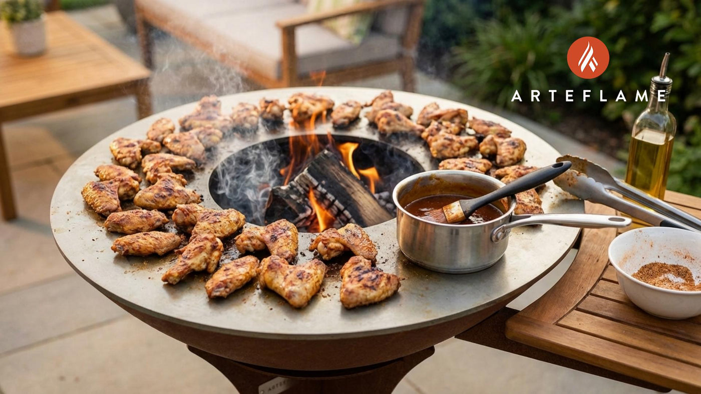 Smoky Mississippi Honey Butter BBQ Wings Recipe for the Arteflame Grill