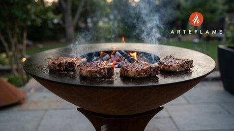 Authentic Austrian Hickory Smoked Veal Chops on the Arteflame Grill
