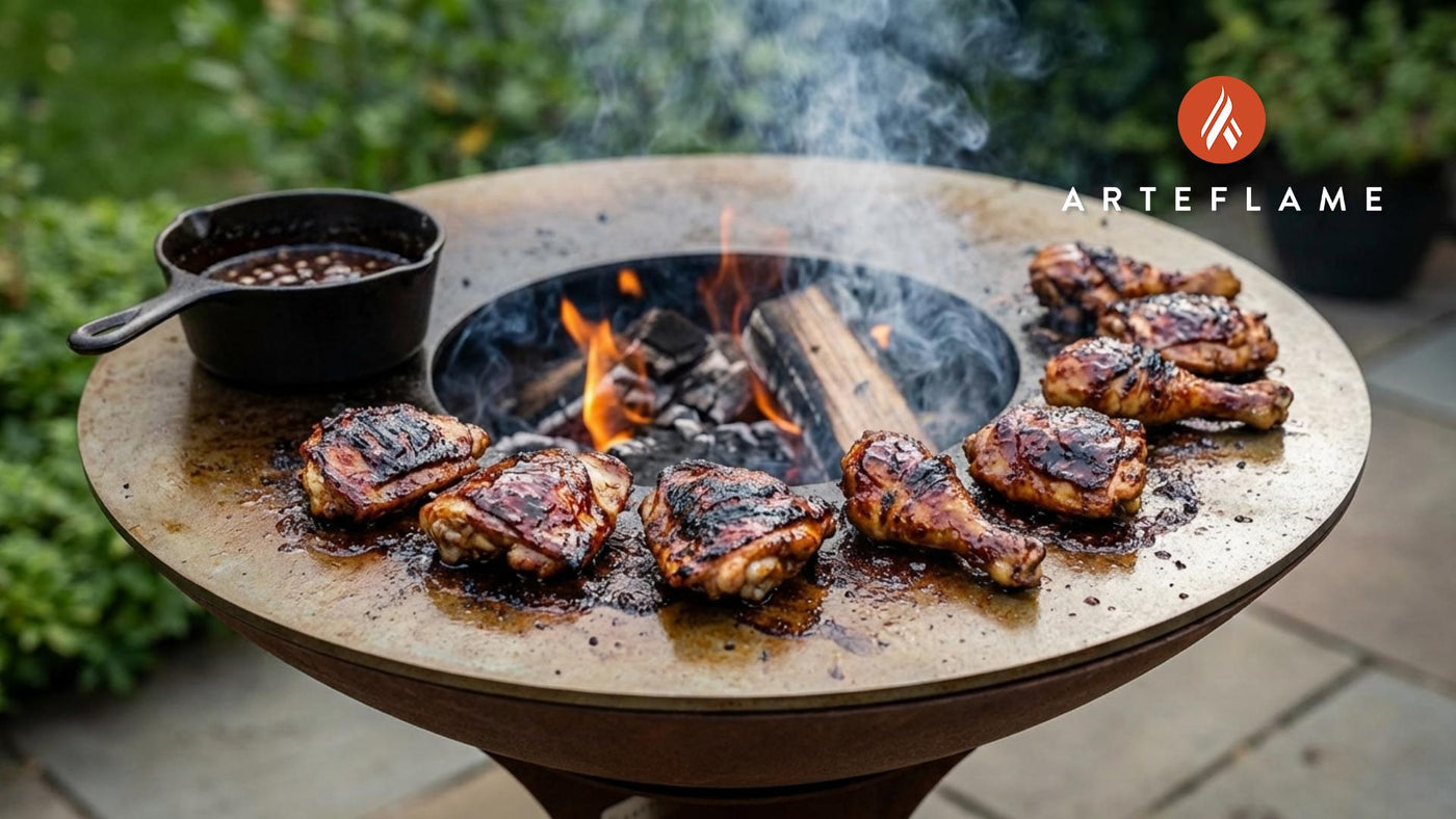 Smoky Irish Guinness Glazed BBQ Chicken | Arteflame Grill Recipe