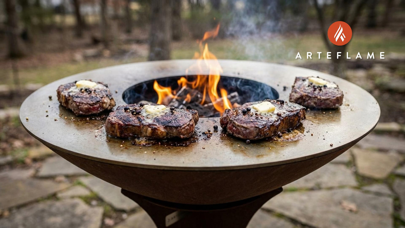 Grilled Austrian Spiced Venison Steak: A Tyrolean Arteflame Feast