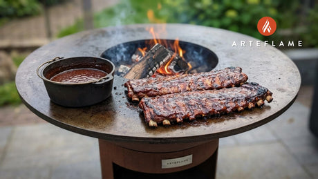 Authentic Kansas City Style Pork Ribs on the Arteflame Grill