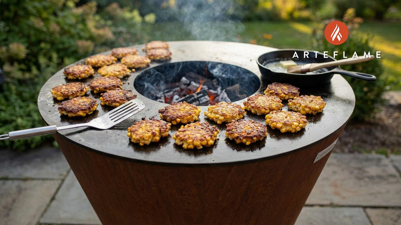 Authentic Grilled Pennsylvania Amish Corn Fritters Recipe