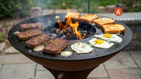 Crispy Delaware Scrapple & Egg Breakfast: The Ultimate Arteflame Grill Recipe