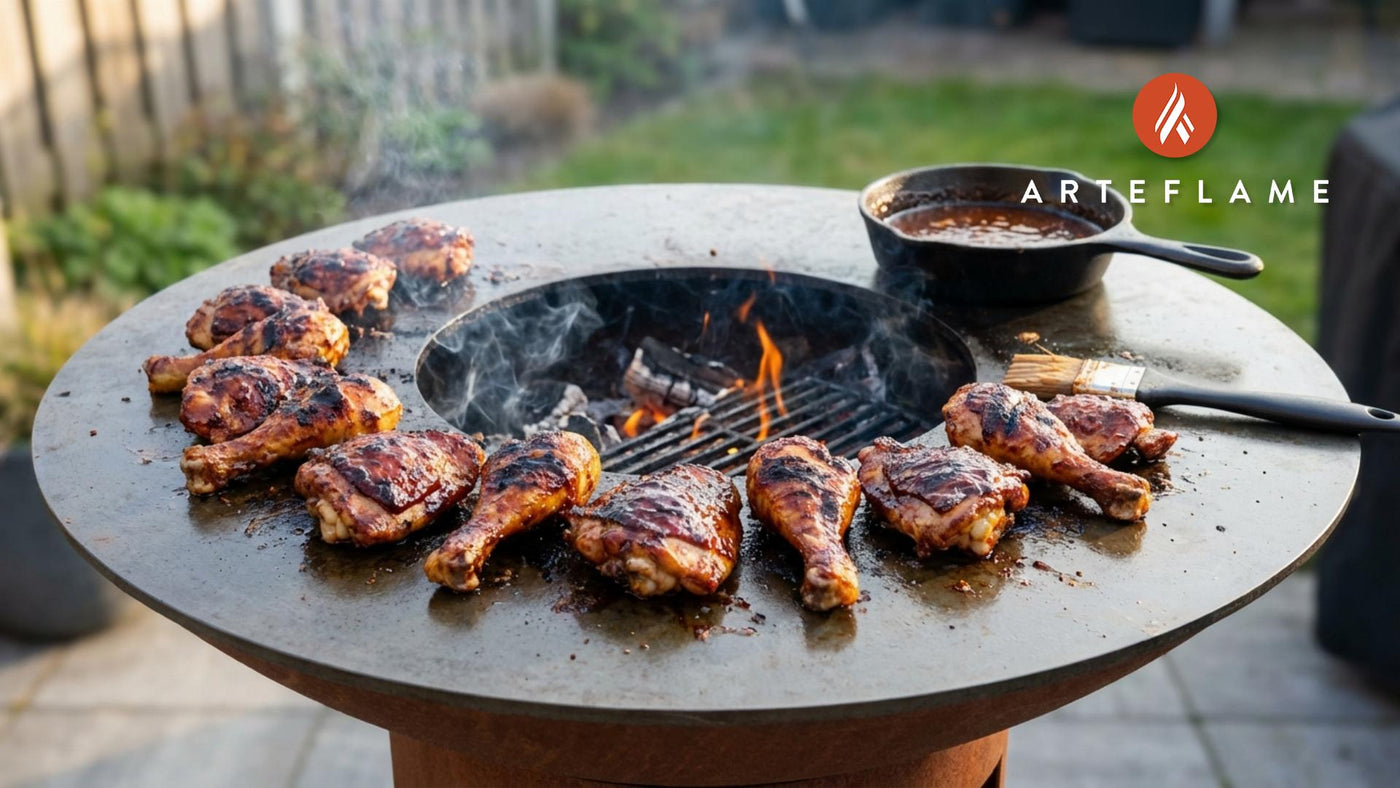 Authentic Texas Barbecue Chicken on the Arteflame Grill