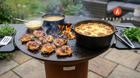 Smoky Grilled Albanian Tavë Kosi: Chicken & Yogurt Casserole Recipe