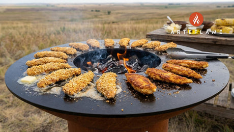 Crispy North Dakota Style Grilled Wild Turkey Strips