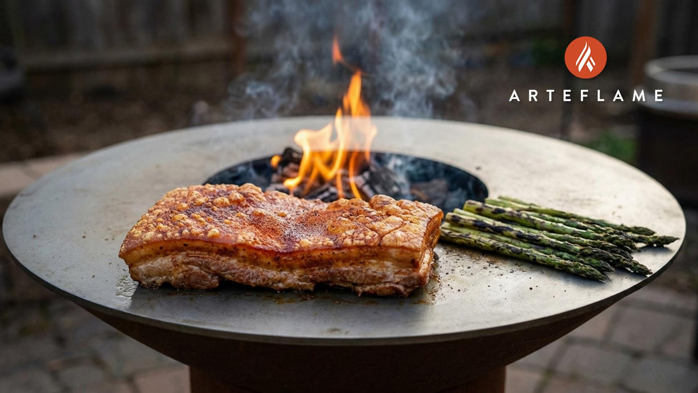 Crispy Spanish Grilled Pork Belly: An Arteflame Feast