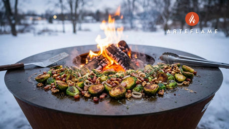 Crispy Belgian Winter Grilled Brussels Sprouts Recipe