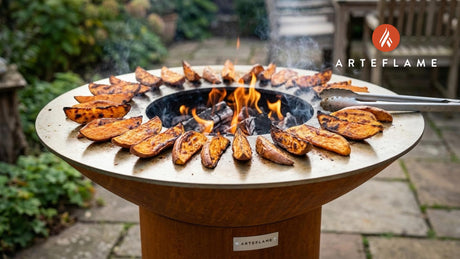 Smoky & Crispy Grilled Sweet Potato Wedges on the Arteflame