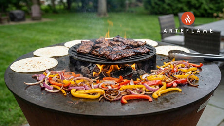 Authentic Texas-Style Skirt Steak Fajitas on the Arteflame Grill