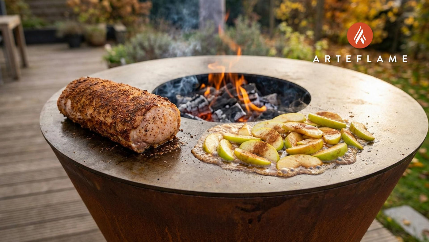 Grilled Utah Caramel Apple Pork Loin: A Sweet & Savory Arteflame Feast