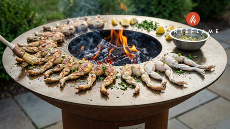 Smoky Lemon Butter Grilled Frog Legs Recipe