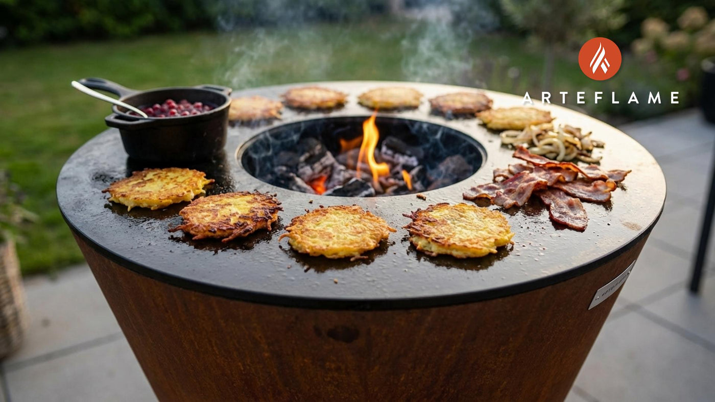 Grilled Raggmunk: Crispy Swedish Potato Pancakes Made Over Fire