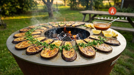 Smoky Ohio-Style Grilled Eggplant Recipe for Arteflame Grills