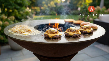 The Ultimate Wisconsin Butter Burger on the Arteflame Grill