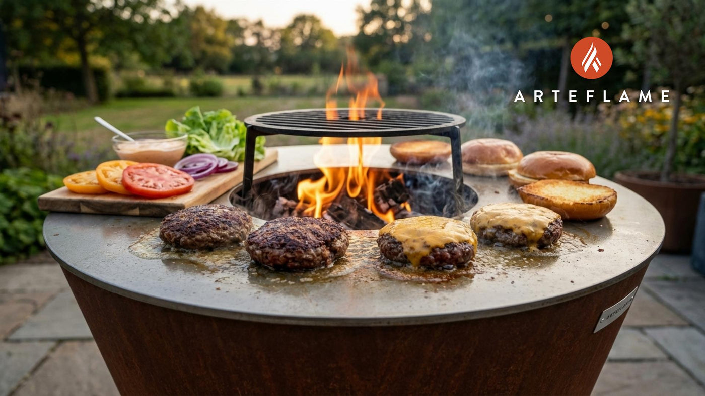 Juicy Belgian Blue Beef Burgers: The Ultimate Arteflame Grill Recipe