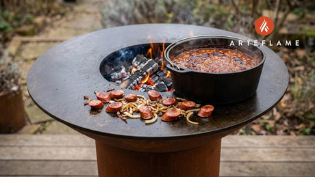 Hearty Grilled Missouri Beans and Sausage: The Ultimate Arteflame Comfort Food