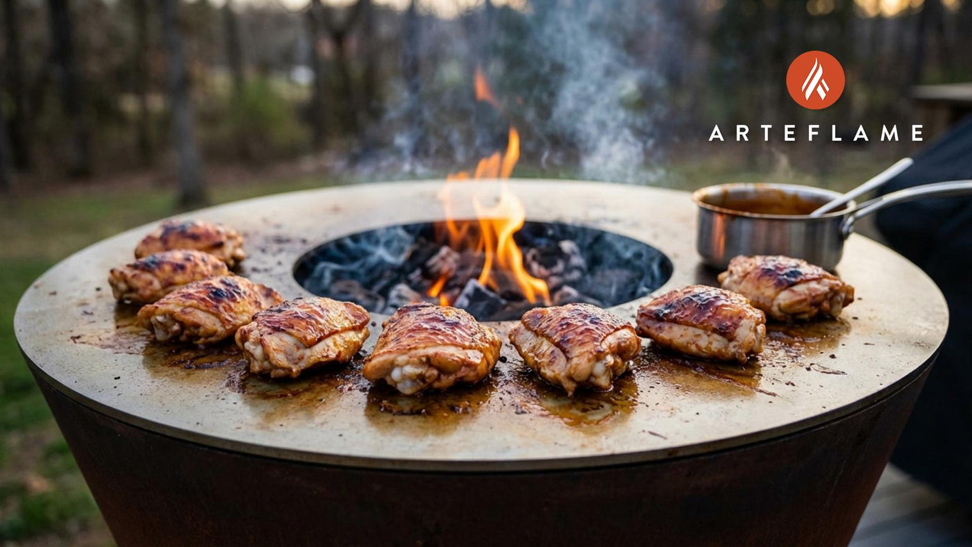 Authentic Virginia Brunswick BBQ Chicken on the Arteflame Grill