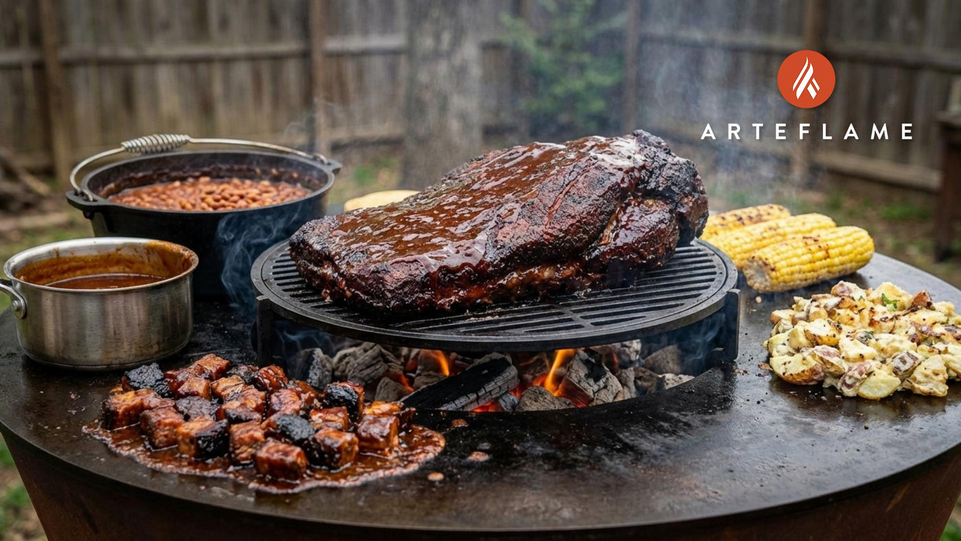 Authentic Kansas City Style Smoked Brisket on the Arteflame