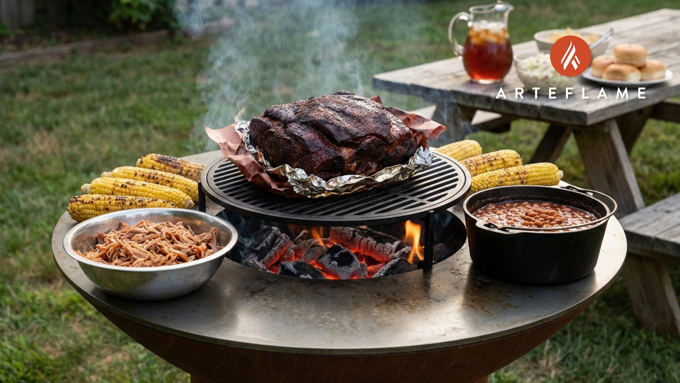 Authentic North Carolina Pulled Pork Recipe for the Arteflame Grill