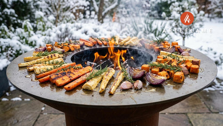 Rustic French-Style Grilled Winter Root Vegetables