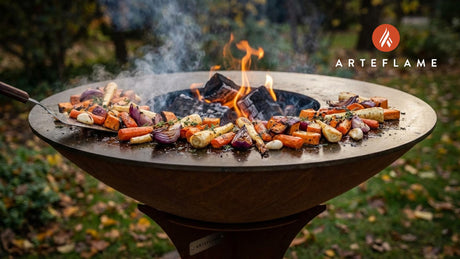 Smoky Canadian Fire Roasted Root Vegetables on the Arteflame