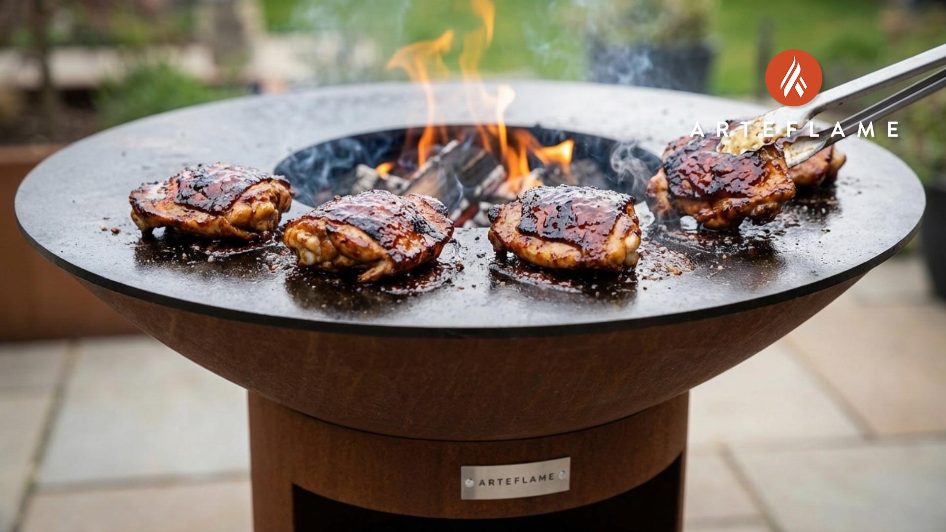 Grilled Chicken: Kinder's Hickory Brown Sugar | Arteflame