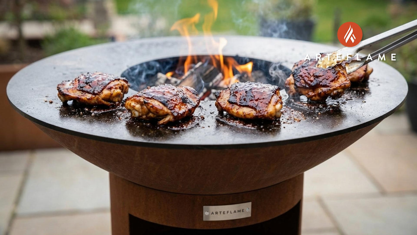 Hickory Brown Sugar Glazed Chicken on the Arteflame Grill