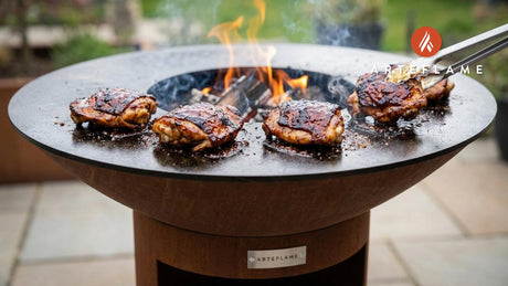 Hickory Brown Sugar Glazed Chicken on the Arteflame Grill