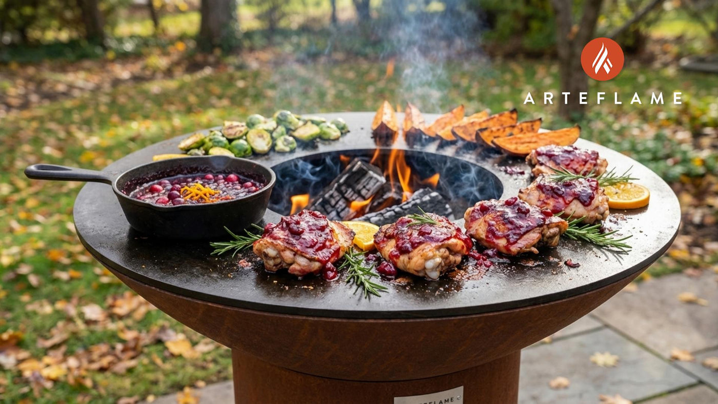 Massachusetts-Style Grilled Cranberry Glazed Chicken Recipe