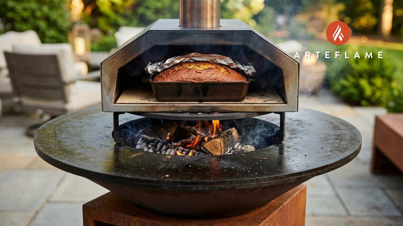 Wood-Fired Banana Bread: Baking with the Arteflame Pizza Oven