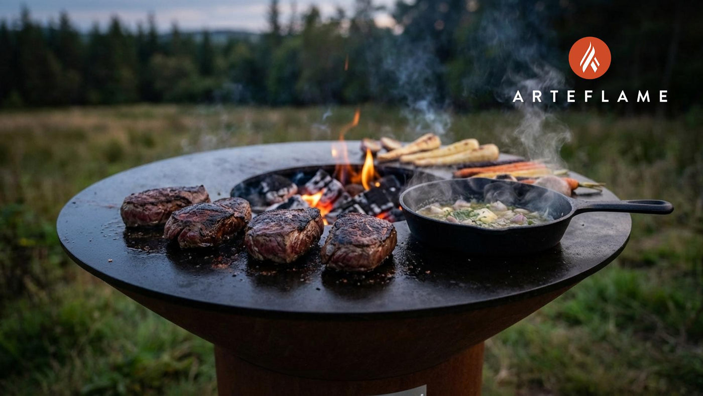 Grilled Scottish Venison Steaks with Smoky Whisky Butter