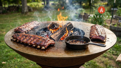 New Hampshire Smoked Maple BBQ Ribs on the Arteflame