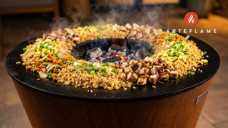 Grilled Chicken Fried Rice on the Arteflame