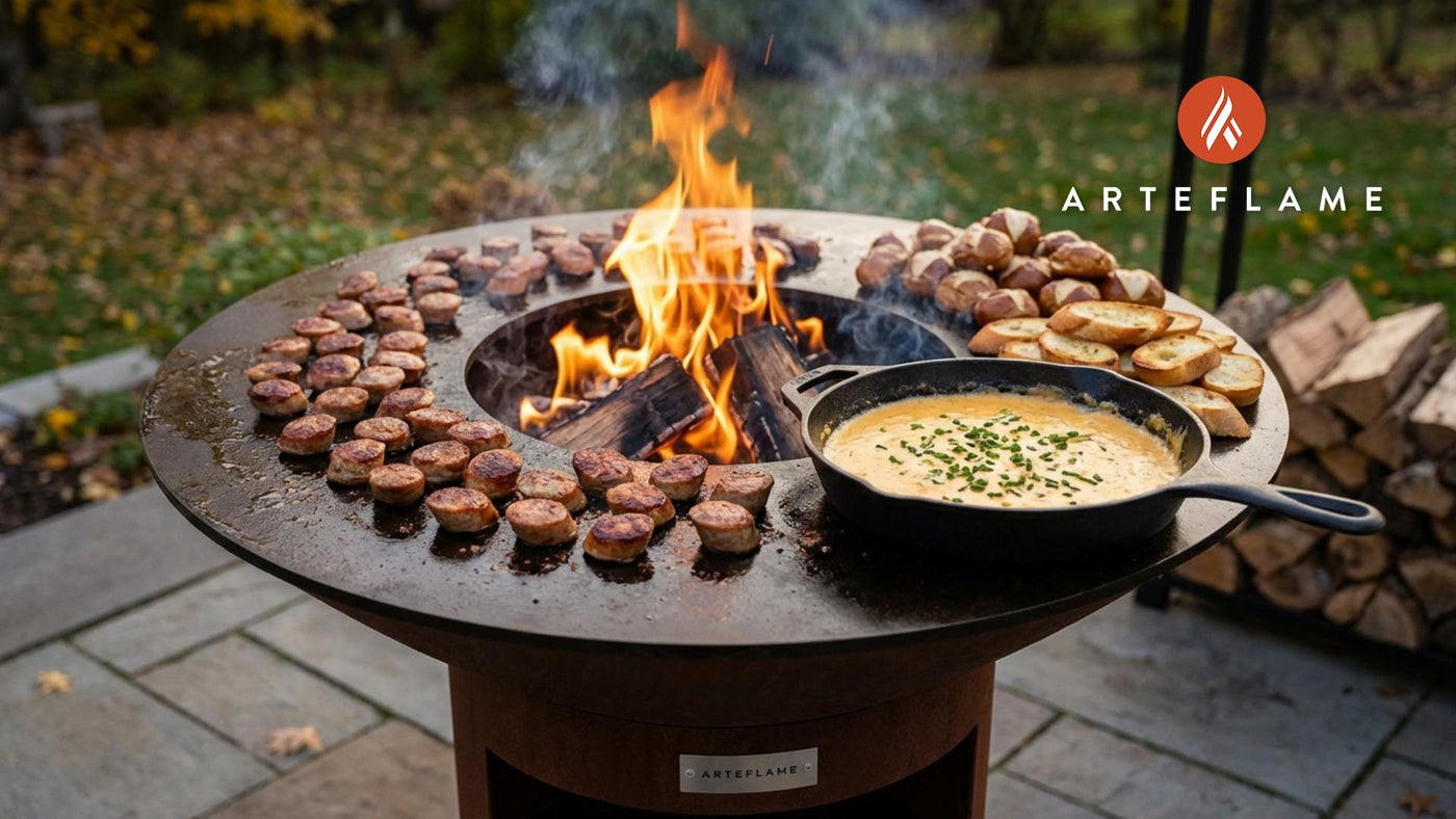 Wisconsin Grilled Beer Cheese Brat Bites: The Ultimate Arteflame Tailgate Recipe
