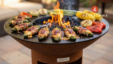 Smokey Kansas-Style Stuffed Poblano Peppers on the Grill