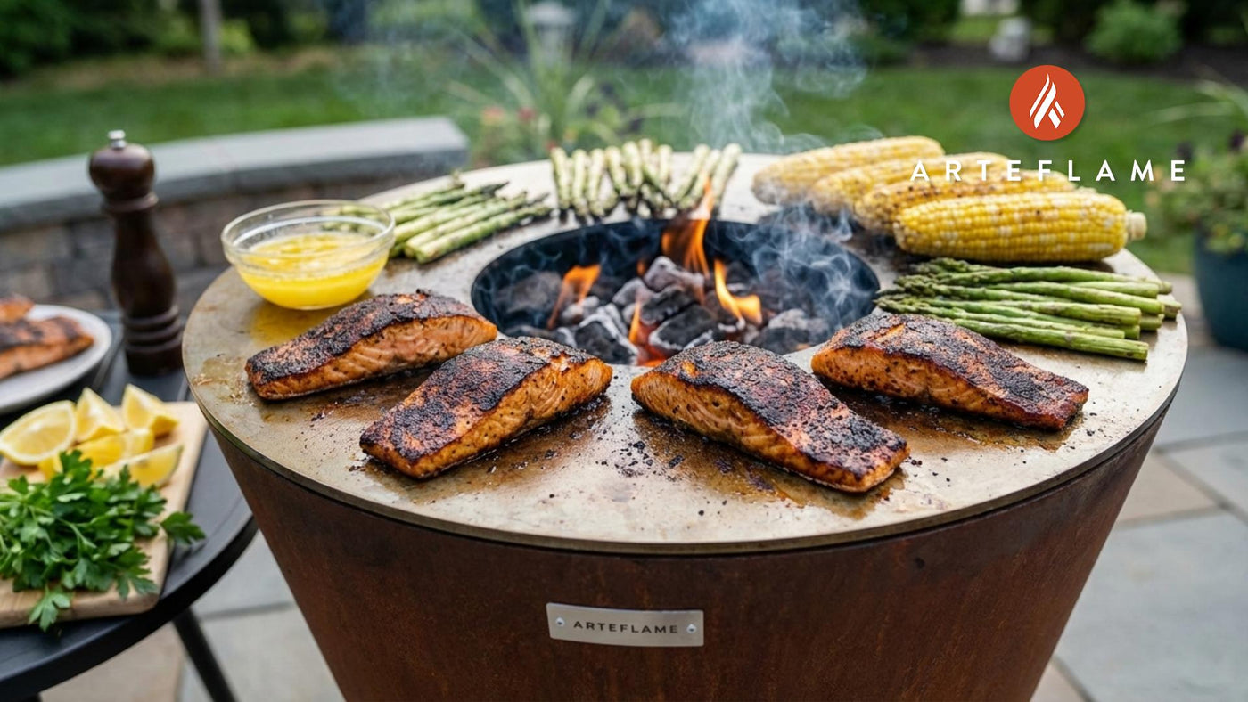 Smoky & Spicy: The Ultimate Alaska Blackened Salmon on the Arteflame Grill