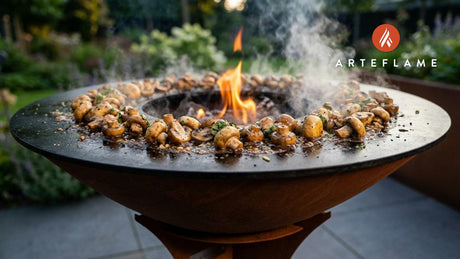 Smoky Arkansas Sautéed Mushrooms on the Grill