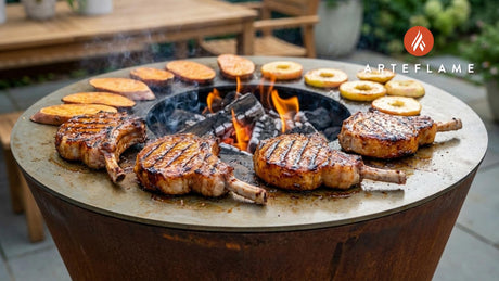 Juicy Grilled Nebraska Pork Chops Recipe on the Arteflame