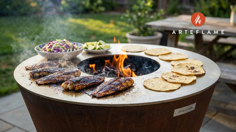 Tennessee Blackened Catfish Tacos on the Arteflame Grill