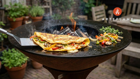 Perfect Grilled Omelet on the Arteflame: A Flavorful Outdoor Breakfast