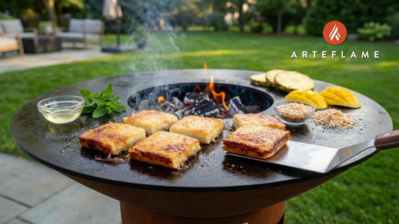 Authentic Grilled Hawaiian Haupia Coconut Cakes Recipe